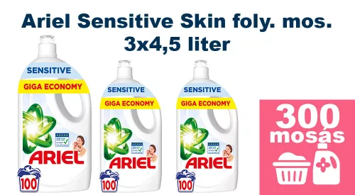 Ariel Color folyékony mosószer 3x4,5L [300 mosás] - GIGA csomag