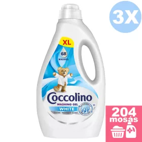   Coccolino White mosógél fehér ruhákhoz 3x2,72L [204 mosás]