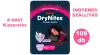  INGYENES SZÁLLÍTÁS - Huggies DryNites 8-13 éves lány, 12x9db - 4 HAVI pelenkacsomag + AJÁNDÉK Huggies törlőkendő