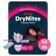 Huggies DryNites 8-13 éves lány, 6x9db - 2 HAVI pelenkacsomag + AJÁNDÉK Huggies törlőkendő