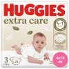 INGYENES SZÁLLÍTÁS - Huggies Extra Care 3-as pelenka 6-10 kg, 288 (4x72) db - 2 HAVI pelenkacsomag