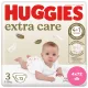  INGYENES SZÁLLÍTÁS - Huggies Extra Care 3-as pelenka 6-10 kg, 288 (4x72) db - 2 HAVI pelenkacsomag