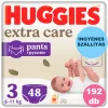  INGYENES SZÁLLÍTÁS - Huggies Extra Care Pants 3-as bugyipelenka 6-11kg, 4x48db - HAVI PELENKACSOMAG