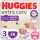 Huggies Extra Care Pants 3-as bugyipelenka 6-11kg, 4x48db - HAVI PELENKACSOMAG + AJÁNDÉK Pure törlőkendő