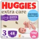  INGYENES SZÁLLÍTÁS - Huggies Extra Care Pants 3-as bugyipelenka 6-11kg, 4x48db - HAVI PELENKACSOMAG