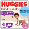  INGYENES SZÁLLÍTÁS - Huggies Extra Care Pants 4-es bugyipelenka 9-14kg, 4x38db - HAVI PELENKACSOMAG