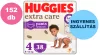  INGYENES SZÁLLÍTÁS - Huggies Extra Care Pants 4-es bugyipelenka 9-14kg, 4x38db - HAVI PELENKACSOMAG