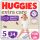 Huggies Extra Care Pants 5-ös bugyipelenka 12-17kg, 4x34db - HAVI PELENKACSOMAG + AJÁNDÉK Huggies törlőkendő
