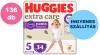  INGYENES SZÁLLÍTÁS - Huggies Extra Care Pants 5-ös bugyipelenka 12-17kg, 4x34db - HAVI PELENKACSOMAG
