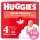 Huggies Little Movers 4-es, 7-18 kg, 2x66 db - HAVI pelenkacsomag