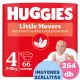  INGYENES SZÁLLÍTÁS - Huggies Little Movers 4-es, 7-18 kg, 4x66 db - 2 HAVI pelenkacsomag