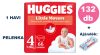 Huggies Little Movers 4-es, 7-18 kg, 4x66 db - 2 HAVI pelenkacsomag + AJÁNDÉK Pure törlőkendő