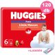 Huggies Little Movers Pants 6-os bugyipelenka 15-25kg, 4x30db - HAVI pelenkacsomag + AJÁNDÉK Huggies törlőkendő