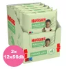 Huggies Natural Care nedves törlőkendő - 2x12x56 db