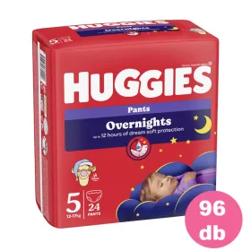   Huggies Overnight Pants 5-ös éjszakai bugyipelenka 12-17 kg, 4x24 db