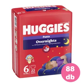   Huggies Overnight Pants 6-os éjszakai bugyipelenka 15-25 kg, 4x22 db