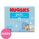 Huggies Pure nedves törlőkendő - 2x12x56 db