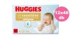 Huggies Sensitive nedves törlőkendő - 12x48 db