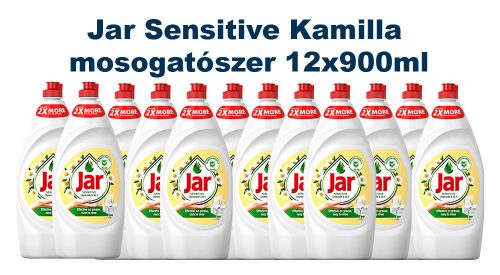 Jar Sensitive Kamilla mosogatószer 12x900ml