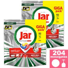 Jar Platinum Plus Lemon Mosogatókapszula - 2x102 db