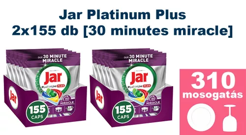 Jar Platinum Plus - 30 Minute Miracle - 2x155 db [310 db]