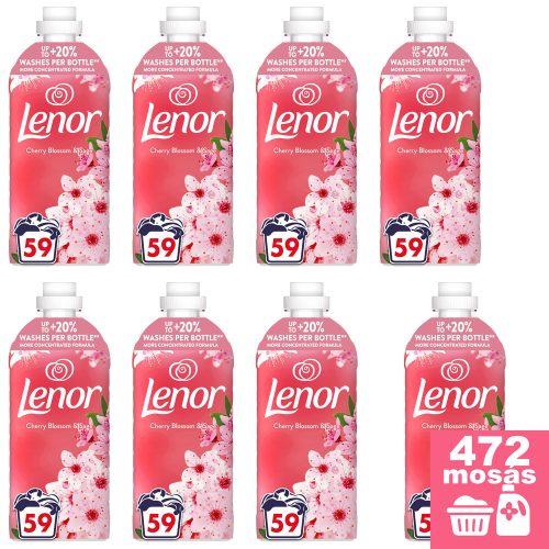 Lenor Cherry Blossom öblítő 8x1,239 liter (472 mosás)