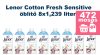 Lenor Cotton Fresh Sensitive öblítő 8x1,239 liter (472 mosás)