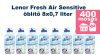 Lenor Fresh Air Sensitive öblítő 8x0,7 liter (400 mosás)