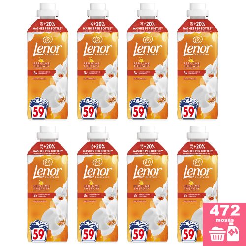 Lenor Gold Orchid & Vanilla öblítő 8x1,239 liter (472 mosás)
