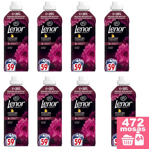 Lenor Lotus Flower & Diamond öblítő 8x1,239 liter (472 mosás)