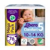 Libero Comfort 5-ös pelenka 10-14 kg, 76 db