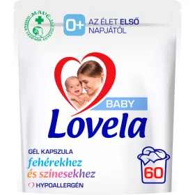 Lovela Baby Hipoallergén mosókapszula XL 60 db [60 mosás]