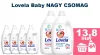 Lovela Baby színes ruhákhoz 2,9L + Lovela Baby fehér ruhákhoz 2,9L + Lovela Baby öblítő 4x2,0L