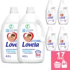  INGYENES SZÁLLÍTÁS - Lovela Baby fehér ruhákhoz 2x4,5L + Lovela Baby öblítő 4x2,0L