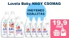 INGYENES SZÁLLÍTÁS - Lovela Baby fehér ruhákhoz 4,5L + színes ruhákhoz 4,5L + színes ruhákhoz 2,9L + Lovela Baby öblítő 4x2,0L