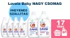  INGYENES SZÁLLÍTÁS - Lovela Baby fehér ruhákhoz 4,5L + Lovela Baby színes ruhákhoz 4,5L + Lovela Baby öblítő 4x2,0L