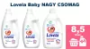 Lovela Baby Hipoallergén folyékony mosószer színes ruhákhoz 4,5L + Lovela Baby öblítő 2x2,0L