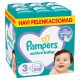 Pampers Active Baby 3 pelenka, 6-10 kg 208 db - HAVI pelenkacsomag