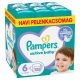Pampers Active Baby 6 pelenka, 13-18 kg 128 db - HAVI pelenkacsomag