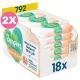 Pampers Sensitive törlőkendő - 2x12x52 db