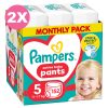 Pampers Pants 5-ös bugyipelenka, 11-17 kg, 2x152db - 2 HAVI Pelenkacsomag + AJÁNDÉK Mancs törölköző