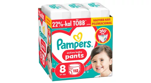 Pampers Pants 8 bugyipelenka