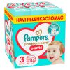Pampers Premium Care Pants 3-as bugyipelenka, 6-11kg, 144 db - HAVI pelenkacsomag