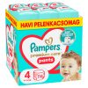 Pampers Premium Care Pants 4-es bugyipelenka, 9-15kg, 114 db - HAVI pelenkacsomag