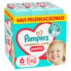 Pampers Premium Care Pants 6 bugyipelenka, 15kg+, 93 db - HAVI pelenkacsomag
