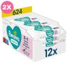 Pampers Sensitive törlőkendő - 2x12x52 db