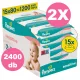 Pampers Sensitive nedves törlőkendő - 2x15x80 db
