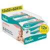 Pampers Sensitive nedves törlőkendő - 12x52 db