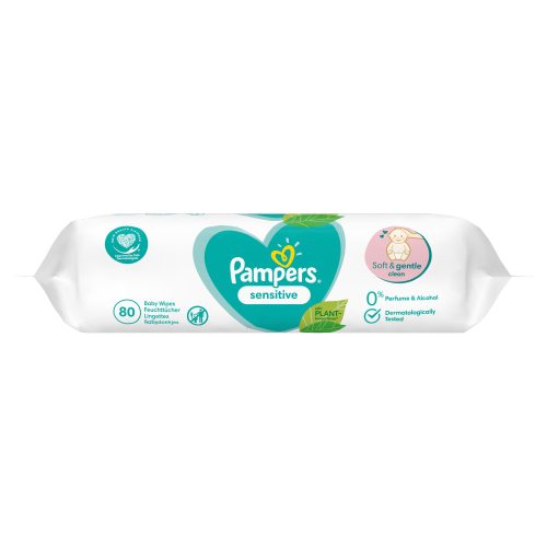 Pampers Sensitive nedves törlőkendő - 15x80 db