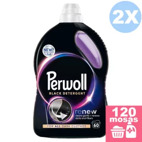 Perwoll Black mosógél fekete ruhákhoz 2x3,0L [120 mosás]